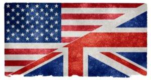 UK USA Flags