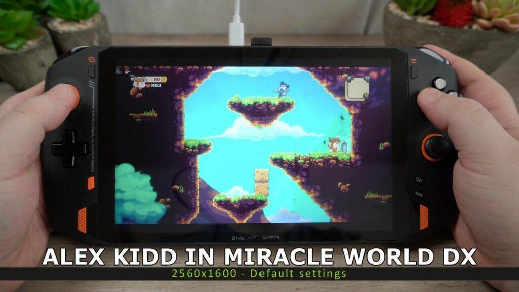 ONEXPLAYER 1S GAMEPLAY - Alex Kidd in Miracle World