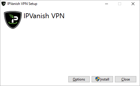 Installation af IPVanish-programmet på din Windows-enhed