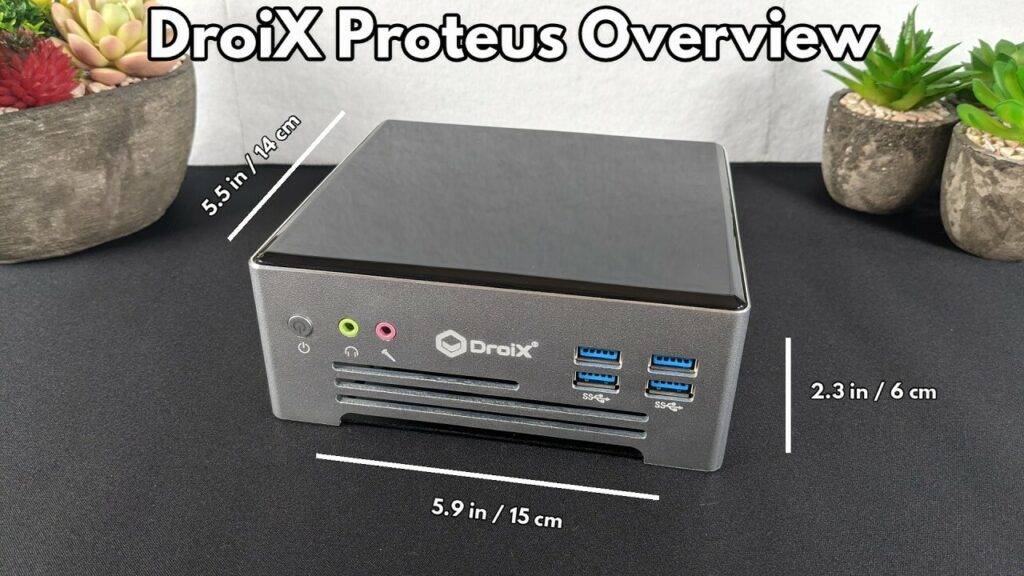Revisión del DroiX Proteus