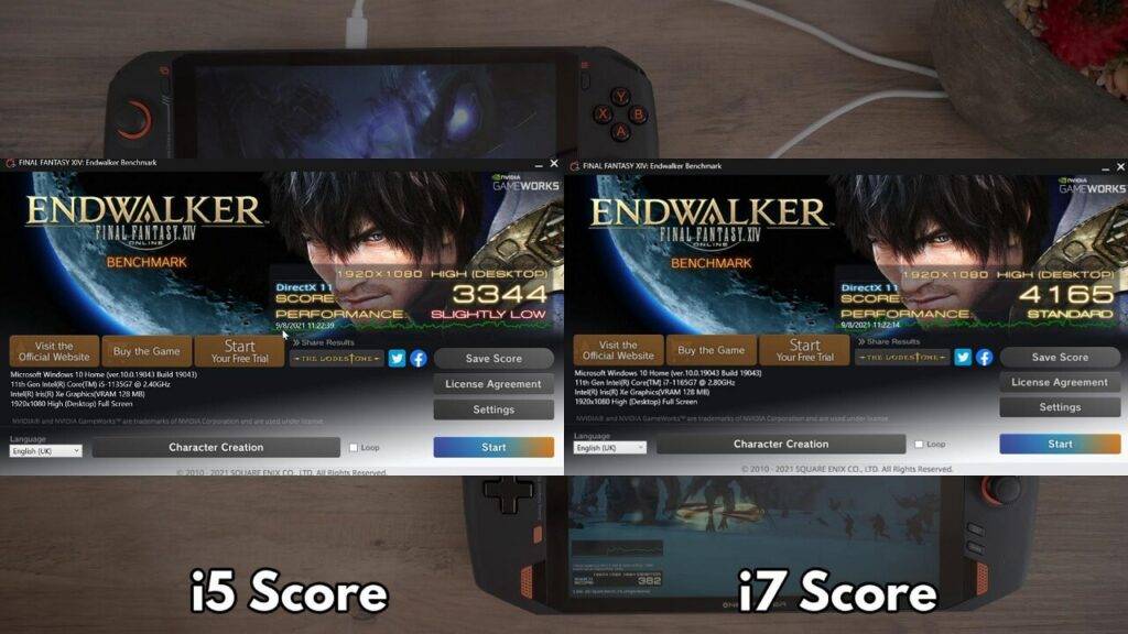 Final Fantasy XIV Endwalker Benchmark