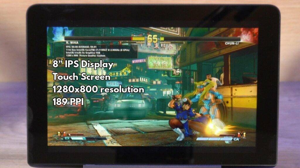 GPD Win MAX 2021 Bildschirm