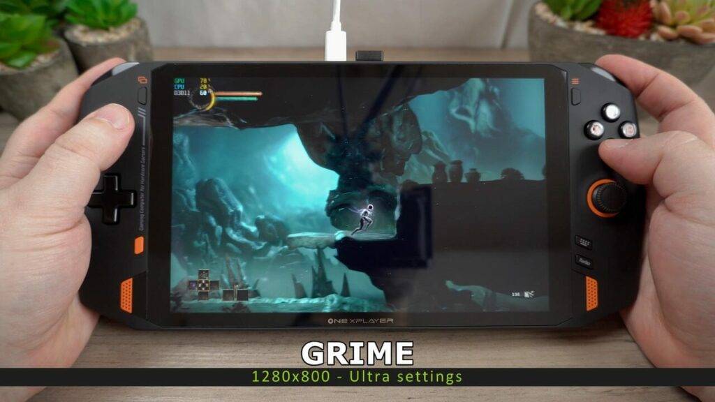 ONEXPLAYER 1S gameplay -  Grime