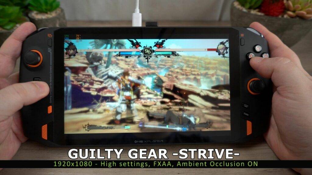 ONEXPLAYER 1S Gameplay - Guilty Gear Strive