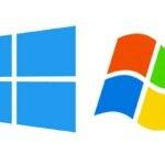 New and Old Windows logos
