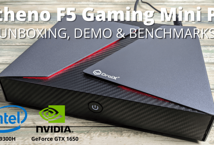 Stheno F5 Review Gaming Mini PC with Windows 10 Unboxing, Benchmarks and Demo
