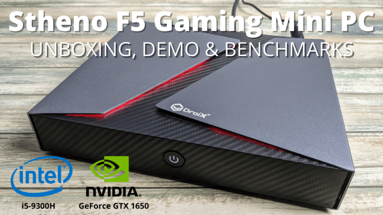 DroiX Stheno F5 Review – A mini PC with a NVIDIA GPU!?