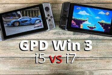 GPD Win 3 i5 vs i7 benchmark comparison