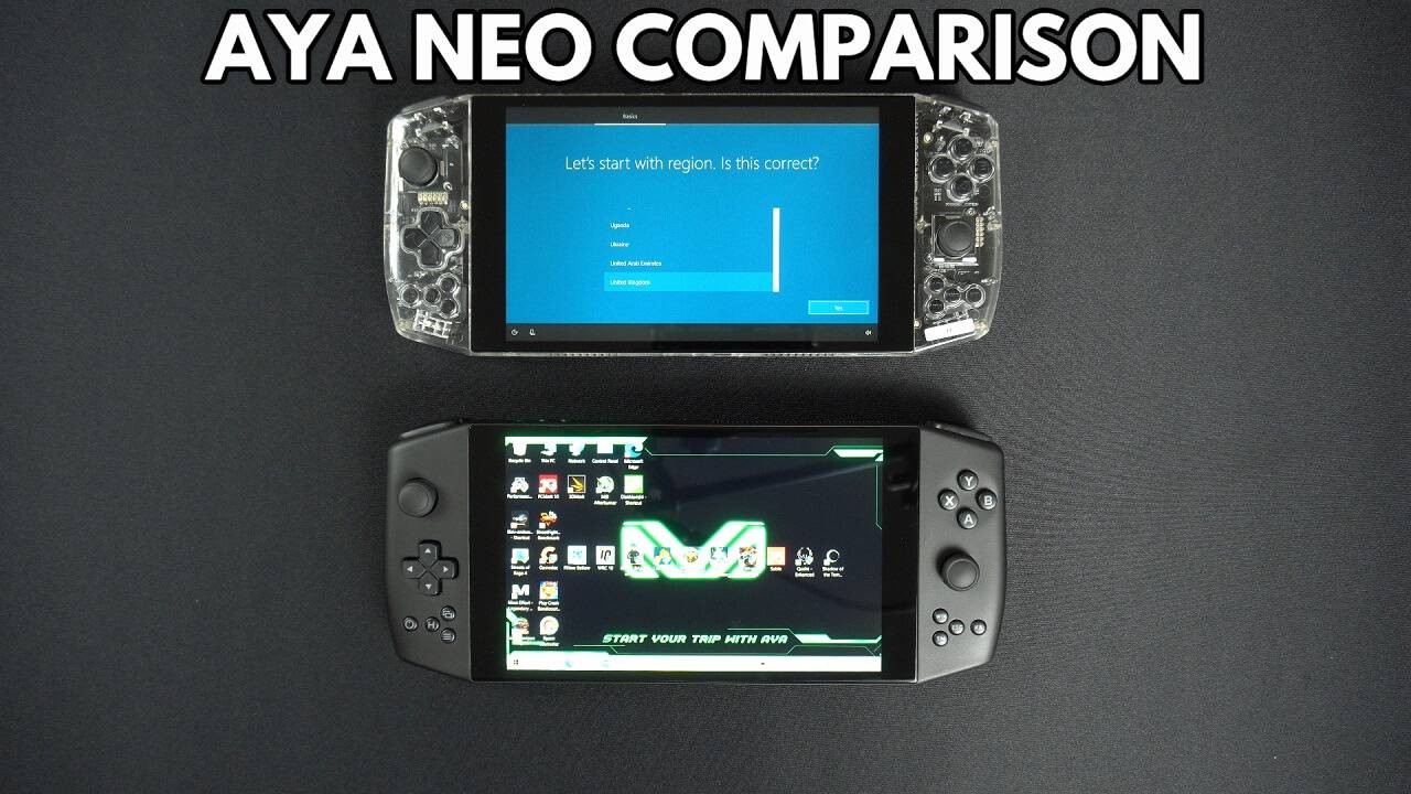  AYA Neo 2021 (Black Star) - Consola de juegos portátil