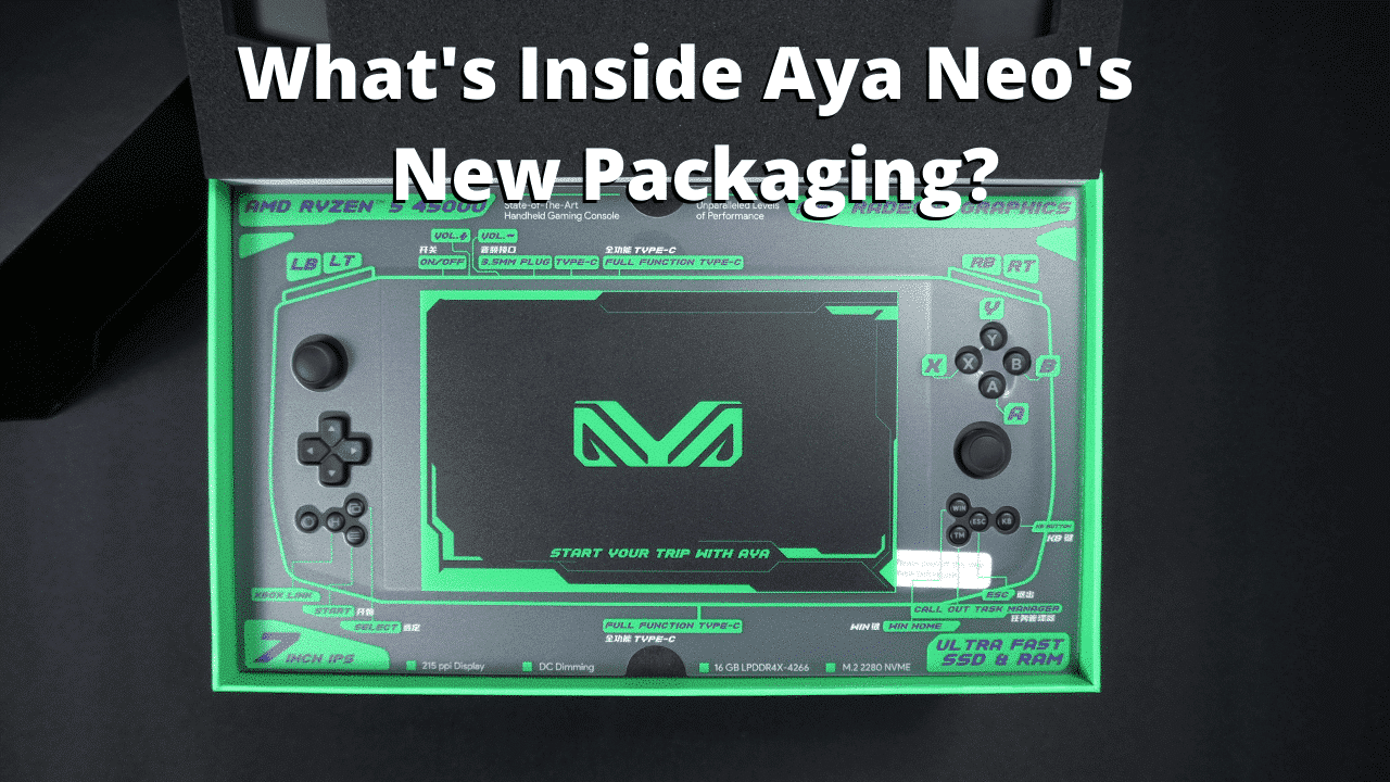 AYA NEO 2021 Packaging Update - Apple-tier Unboxing! - DroiX Blogs