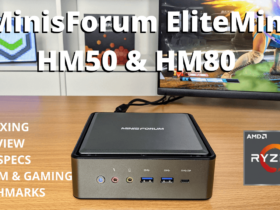 MinisForum HM50 and HM80 review with benchmarks