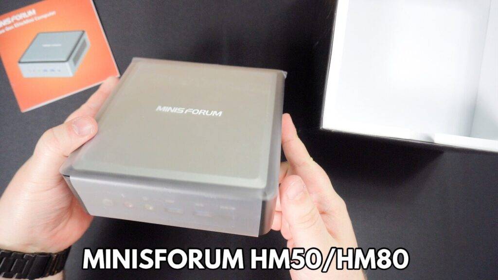 Unboxing del MinisForum HM80