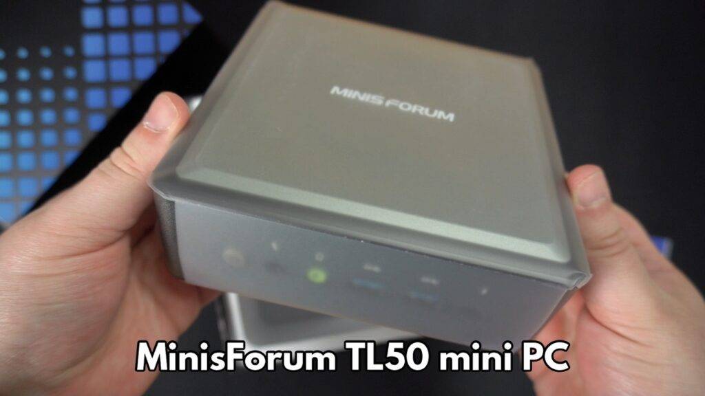 Minisforum TL50 dans l'emballage