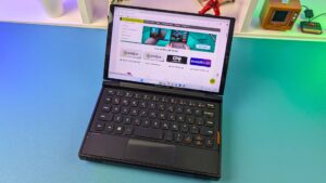 ONEXPLAYER G1 with keyboard