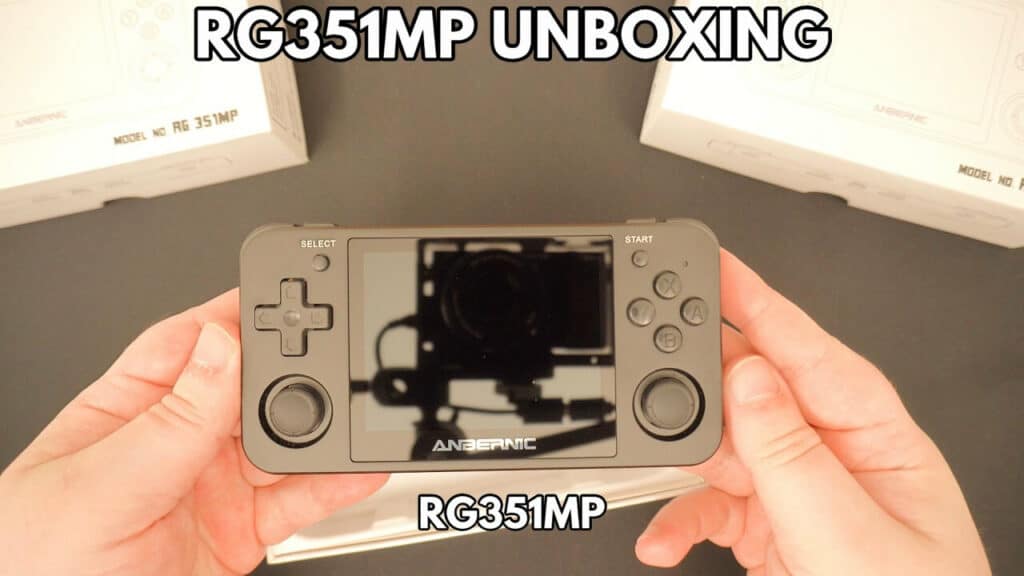 RG351MP Uppackning
