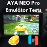 AYA NEO Pro emulator tests including RyuJinx, Citra, RPCS3, Xenia