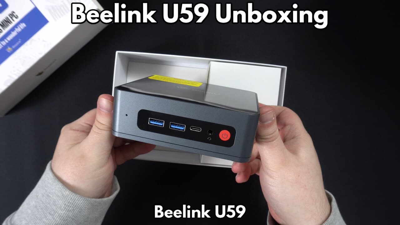 Beelink U59 Mini PC Review - 11th Gen Intel N5095 With 16GB of RAM 