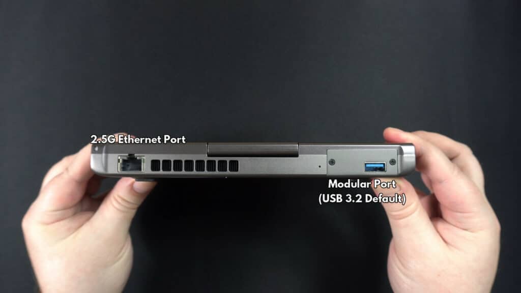 Back view of the GPD Pocket 3
