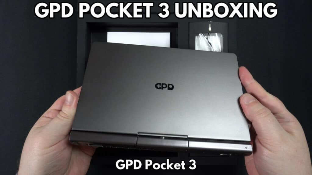 GPD Pocket 3 Auspacken