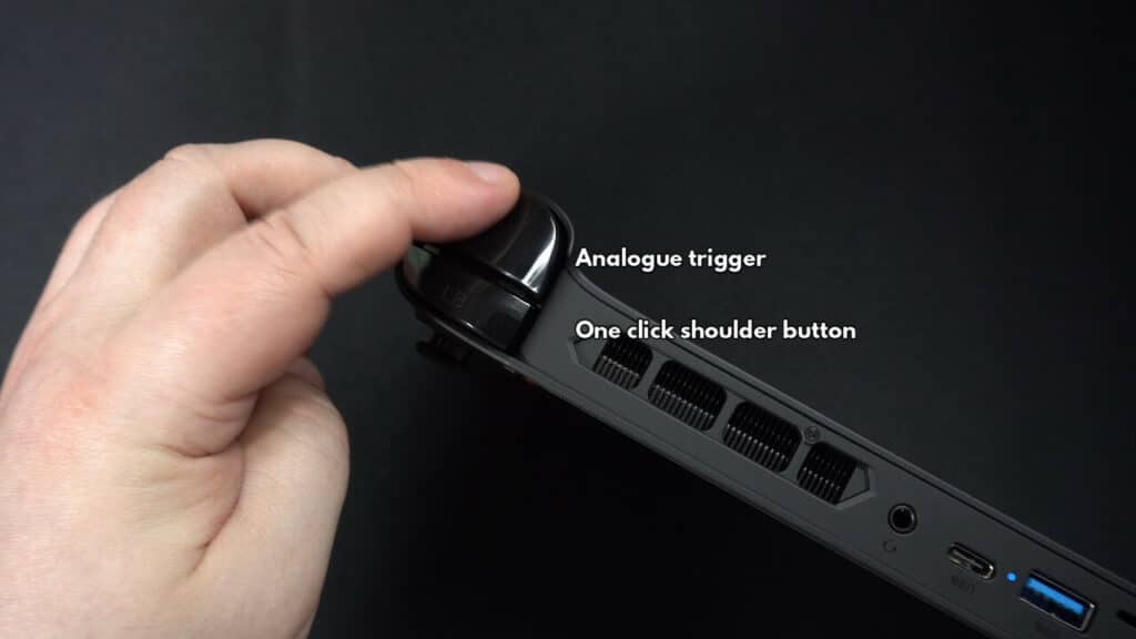 ONEXPLAYER AMD Shoulder and Trigger Buttons