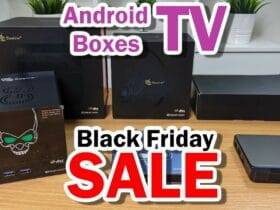 Android TV Boxes Black Friday Sale Banner