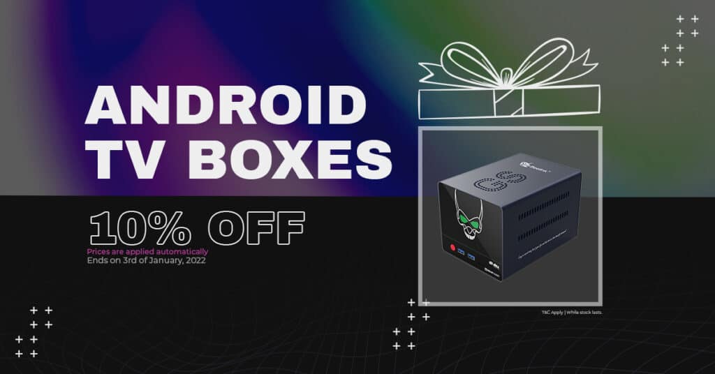 Boxing Day 2021 TV Boxes Android