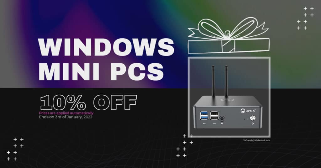 Weihnachtsfeiertag 2021 Windows Mini PC