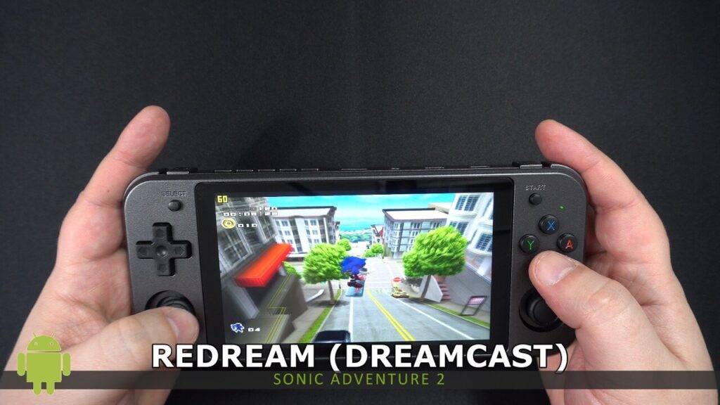 RG552 Dreamcast-emulering