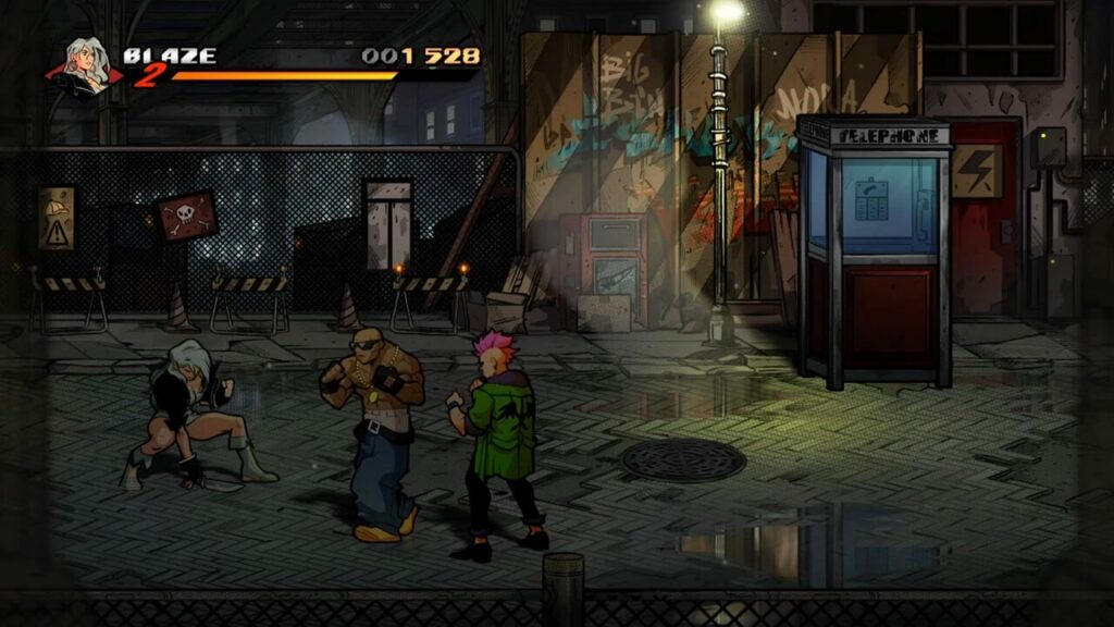 Streets Of Rage 4 1080P Ultra grafiikka