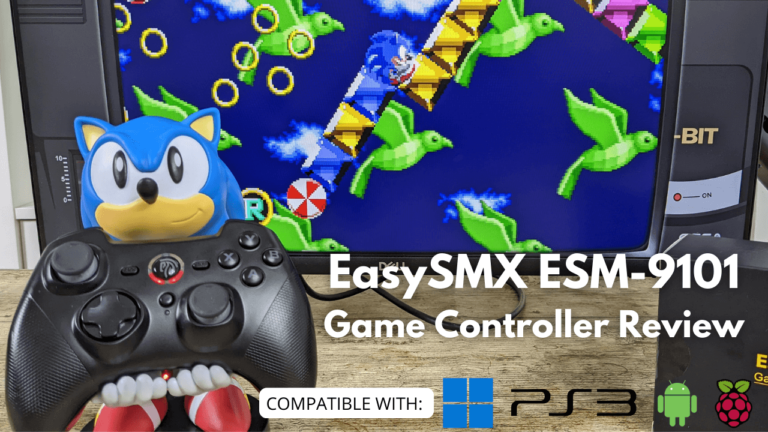 EasySMX ESM-9101 Review – Gaming controller for PC, PS3, Pi & Android