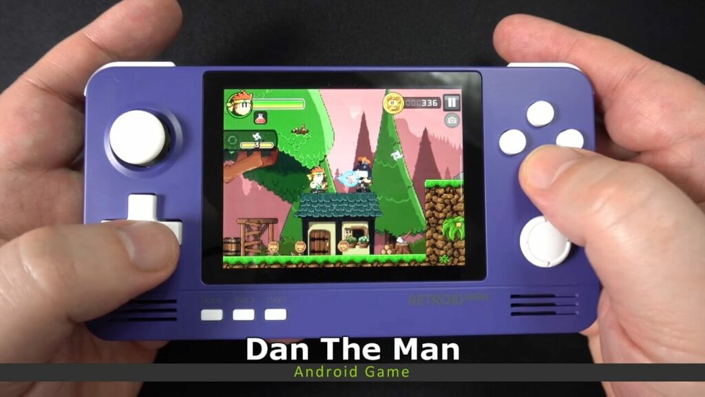 Jogo para Android Retroid Pocket 2 Plus Dan the Man