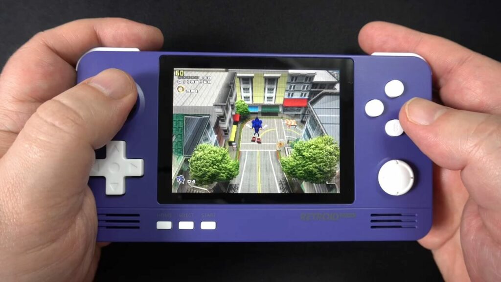 Retroid Pocket 2+ Dreamcast-emulaattori