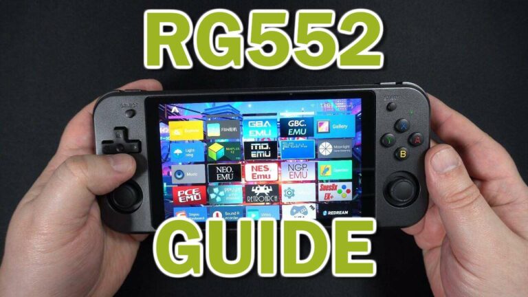 Anbernic RG552 Getting Started Guide