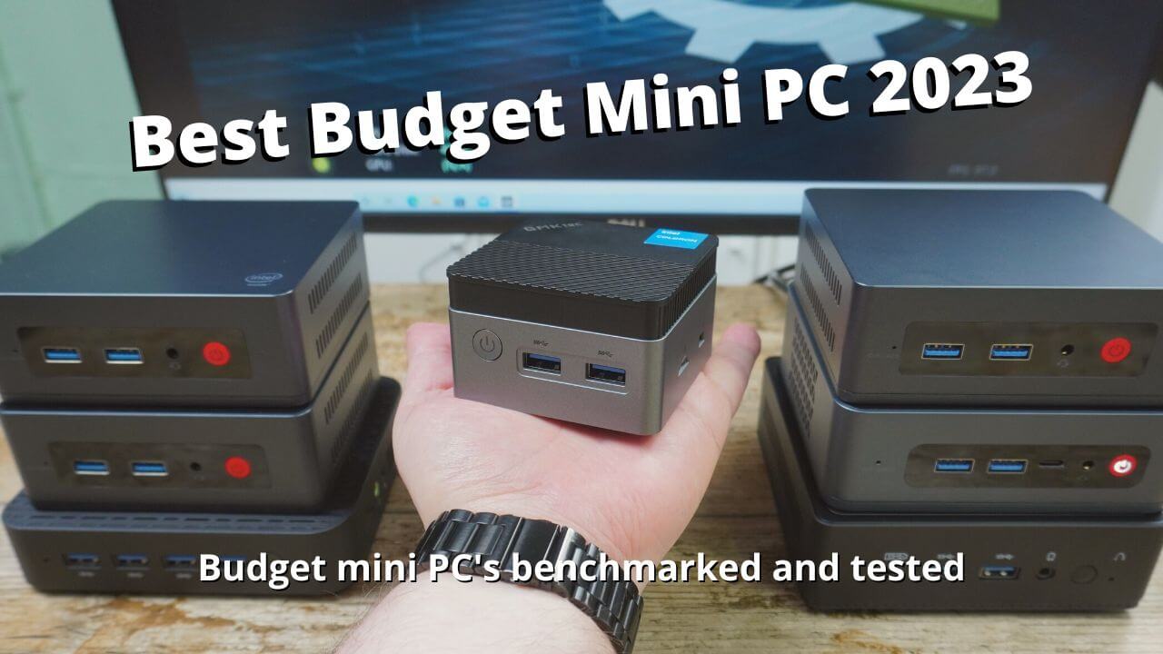 Mini PC de bureau Windows 11 Pro - Intel 11e génération N5105 (jusqu'à 2,9  GHz) Micro PC avec 8 Go Ddr4 256 Go M.2 SSD, prend en charge Microsd WIFI5  Dual 4K