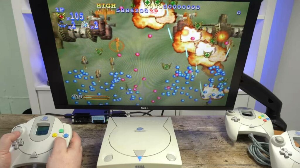 Giga Wing II na SEGA Dreamcast