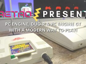 Retro Present NEC PC Engine and RG351V from Anbernic