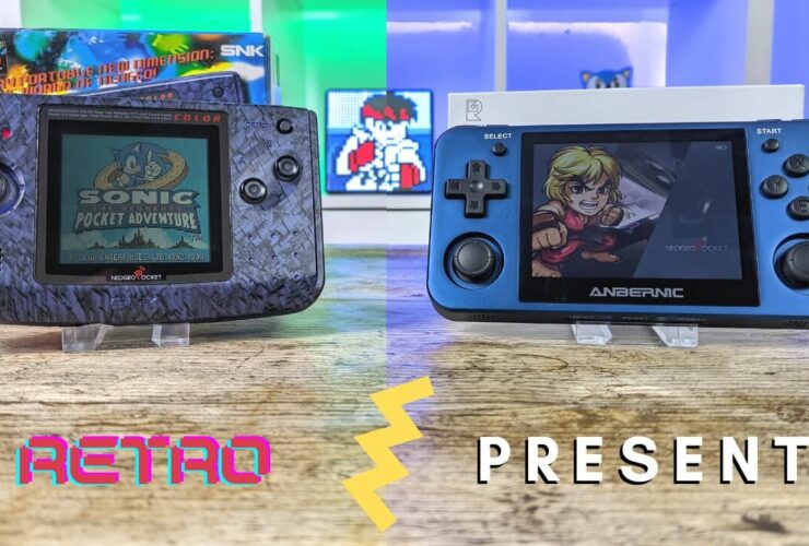 Retro Present Neo Geo Pocket and RG351MP