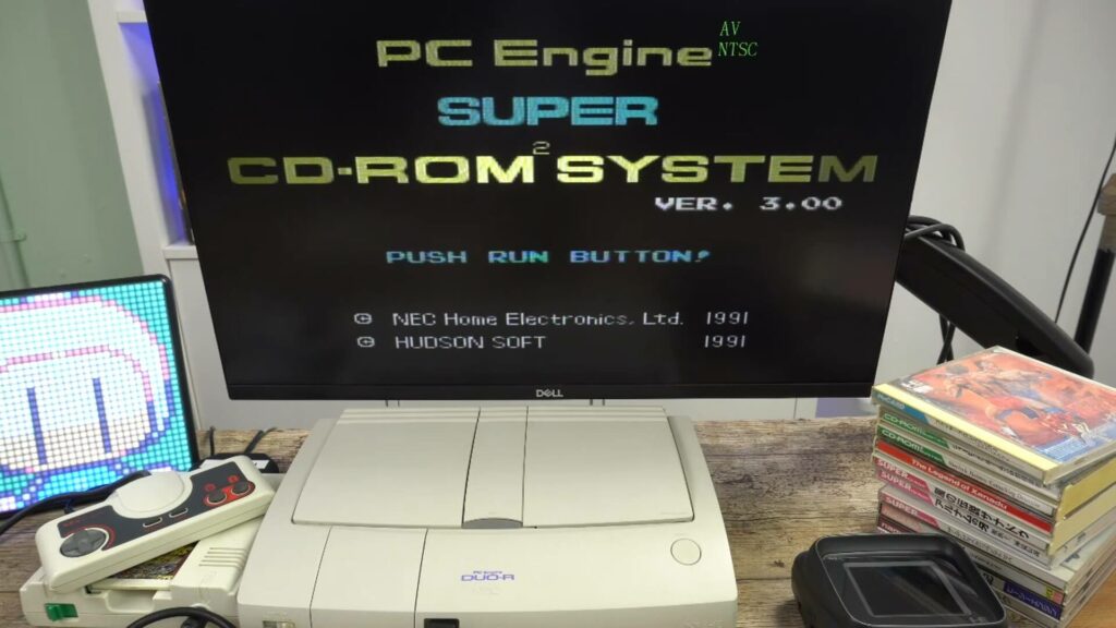 Le PC Engine Duo-R de NEC  
