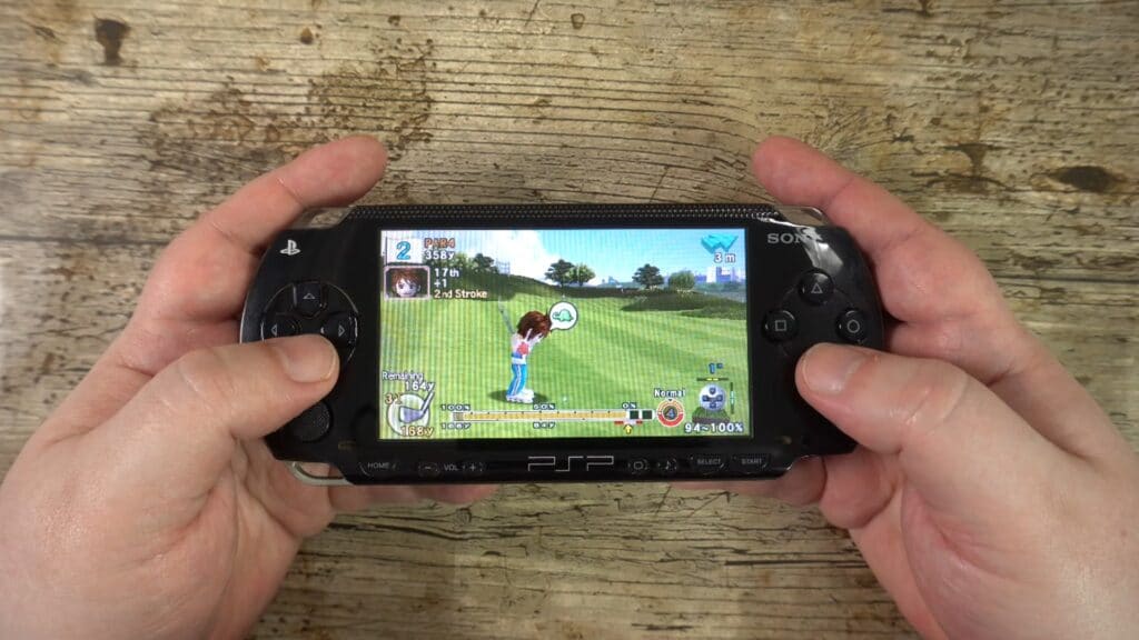Hot Shots Golf 2 on the PSP