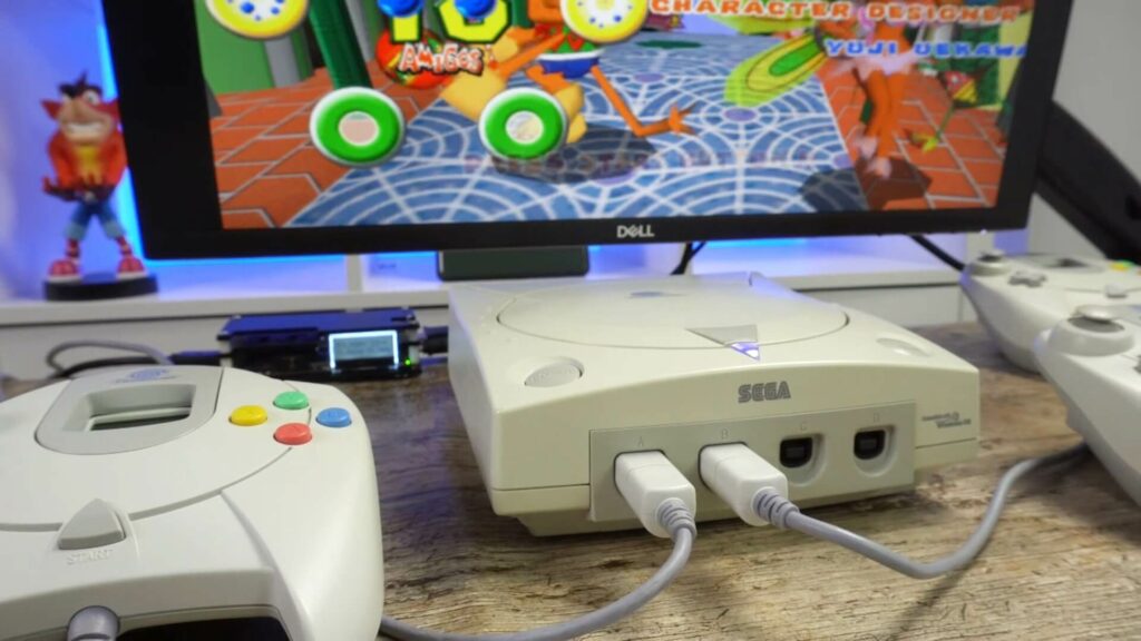 The mighty SEGA Dreamcast!