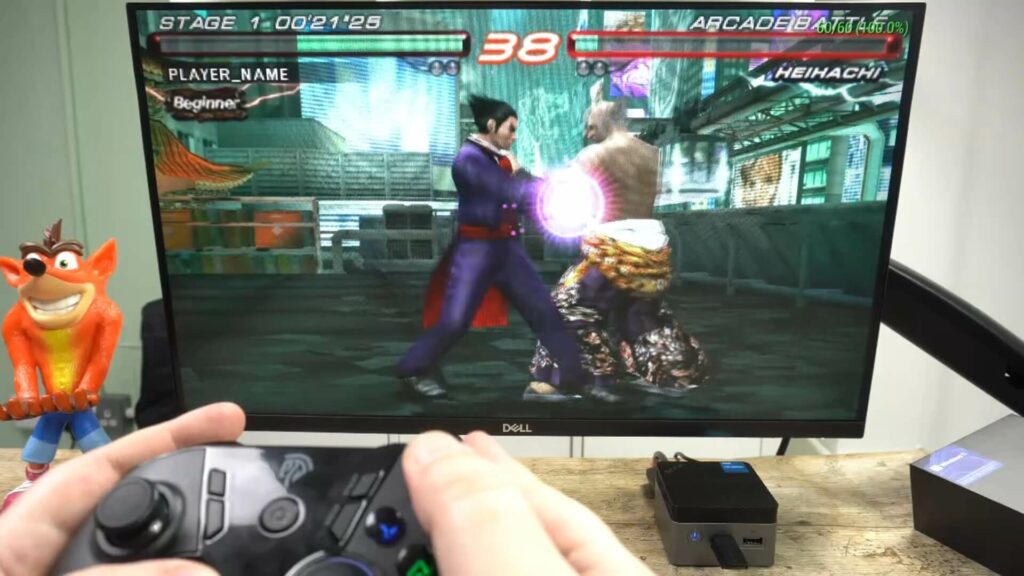 Tekken 6 på PSP-emulator