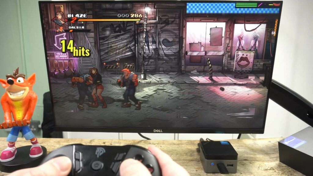 Streets of Rage 4 running on Ultra