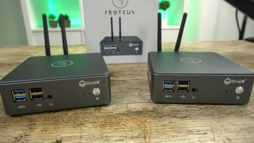 DroiX Proteus 11 a 11S mini PC pro domácí a kancelářskou práci