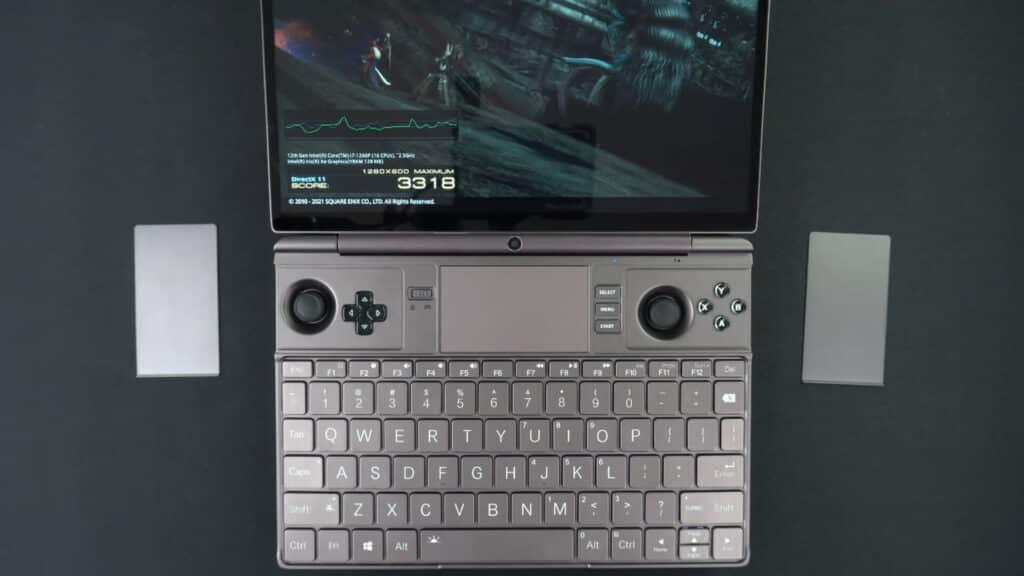 Tastiera e controlli di gioco GPD WIN MAX 2