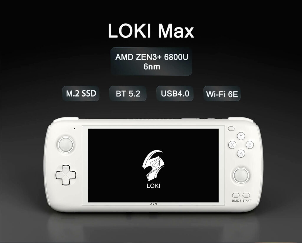 Dispositivo portátil de juegos para PC AYN Loki Max  