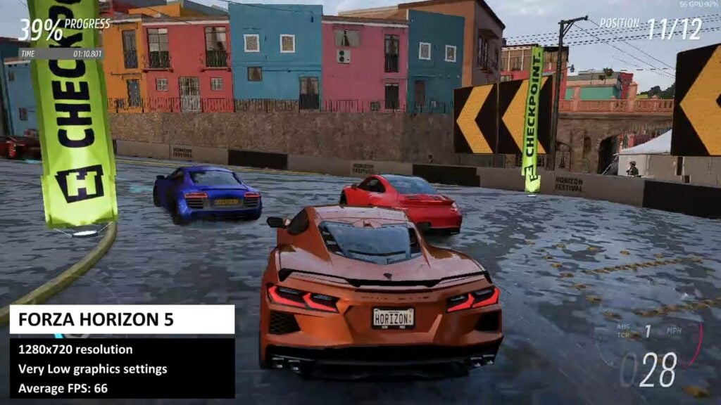 Forza Horizon 5 rezultāts