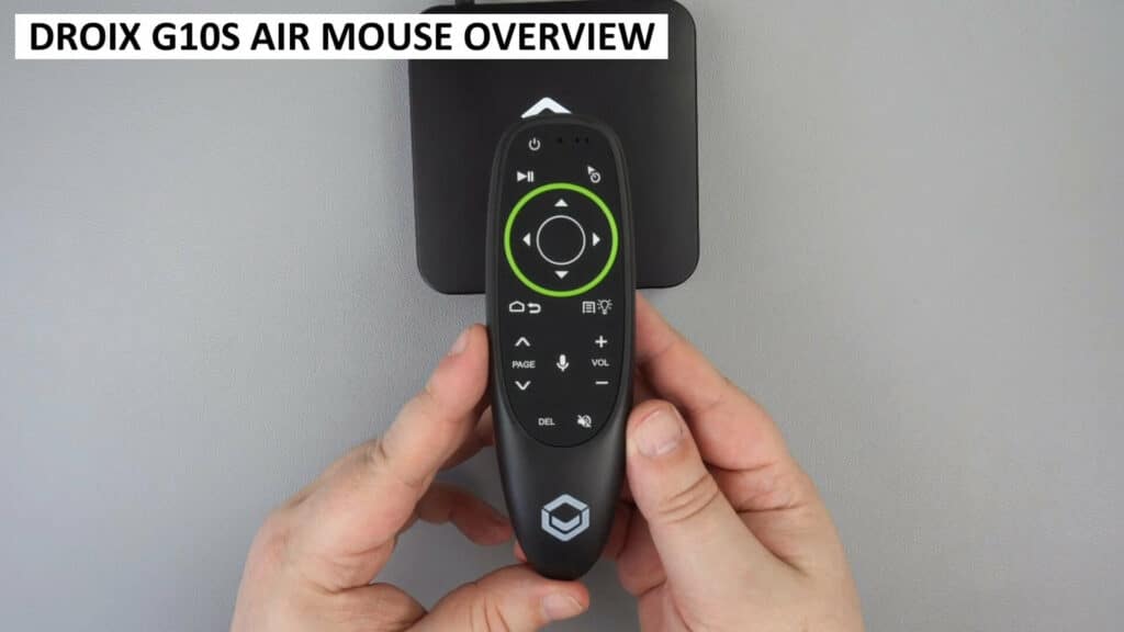 "DroiX X4 G10S Air Mouse" pelė
