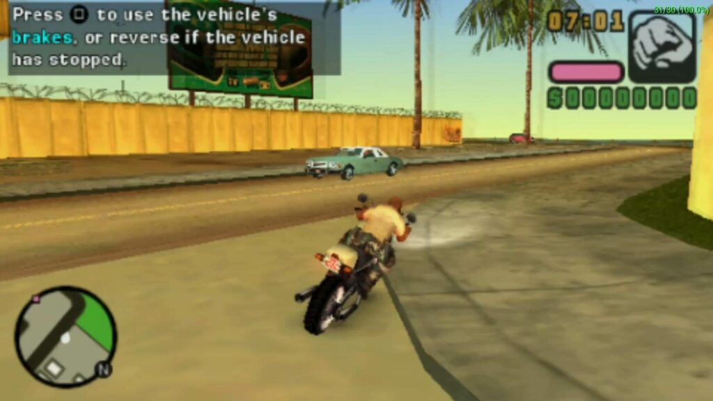PSP-Emulator GTA Vice City Geschichten