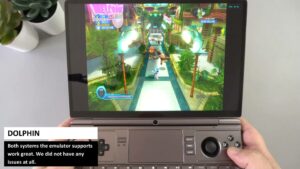 Dolphin emulator on GPD WIN MAX 2