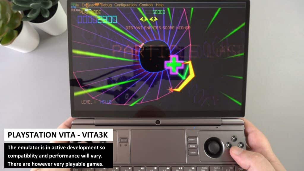 Emulateur Vita3k sur GPD WIN MAX 2  